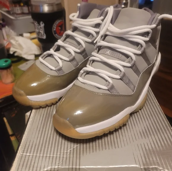 Air jordan  11 retro 2001 release cool grey mens size 12.5 complete. - Picture 11 of 16